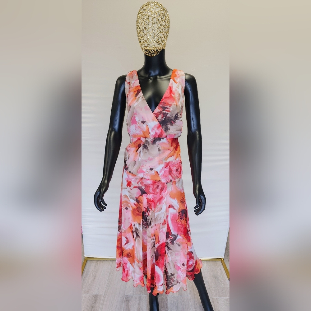 Dress Barn flower woman's dress